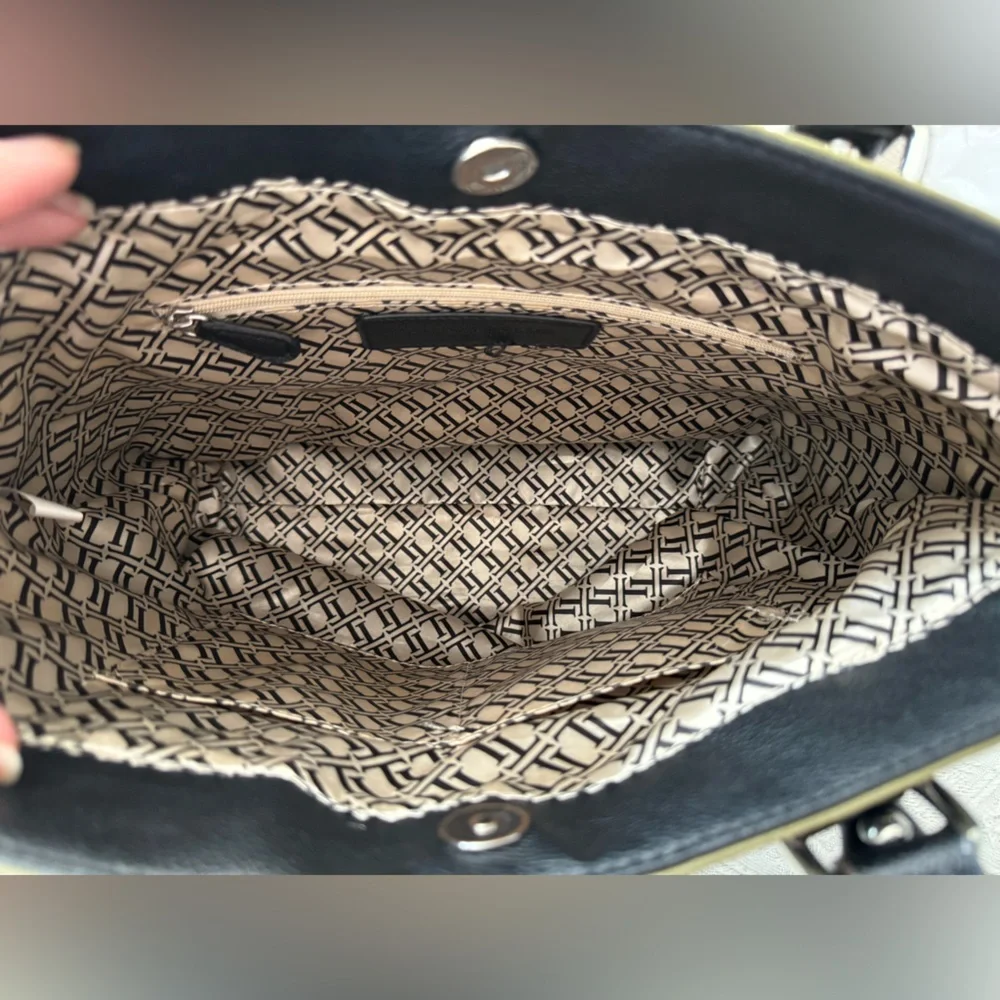 Tignanello Olive and Black Women's Tote Bag - Picture 8 of 9